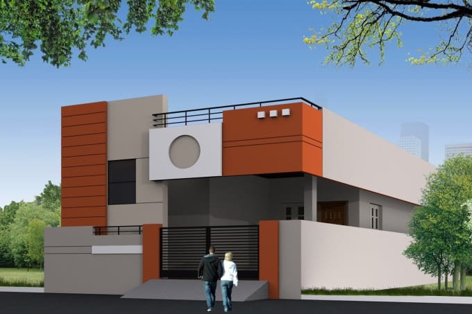 Provide Good Architectural House Elevation Designer By Roshansharma540