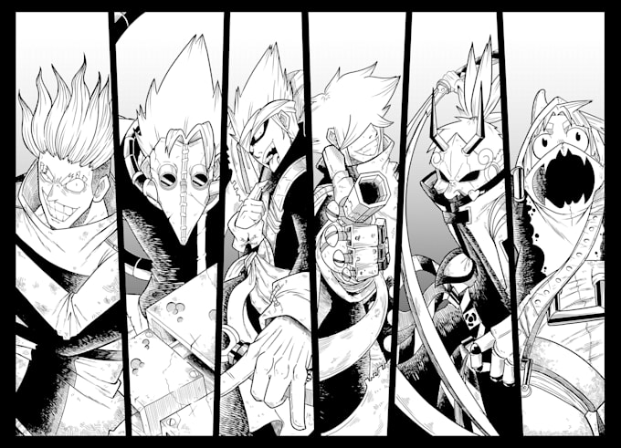 draw any manga illustration you want