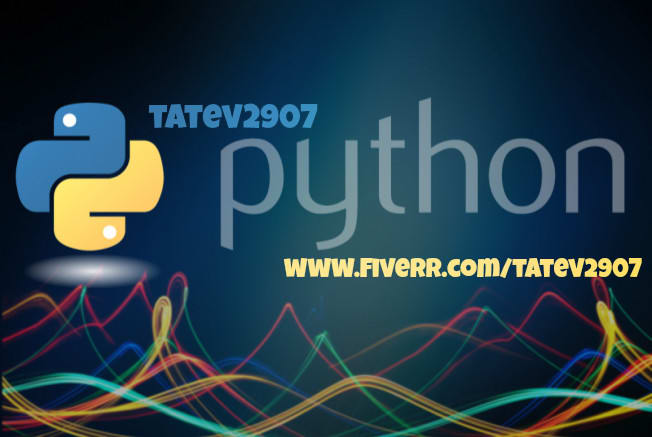 Create, improve and fix bugs of your python project by Tatev2907 | Fiverr