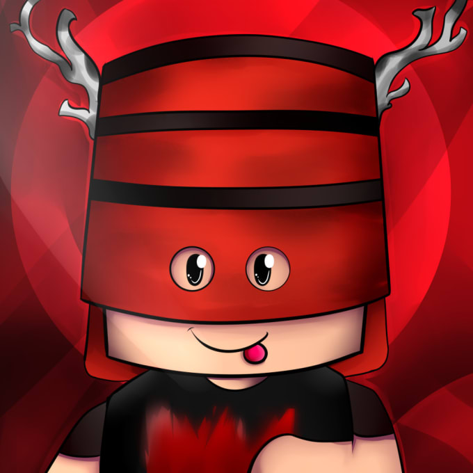 Design a digital art of your roblox, minecraft character by