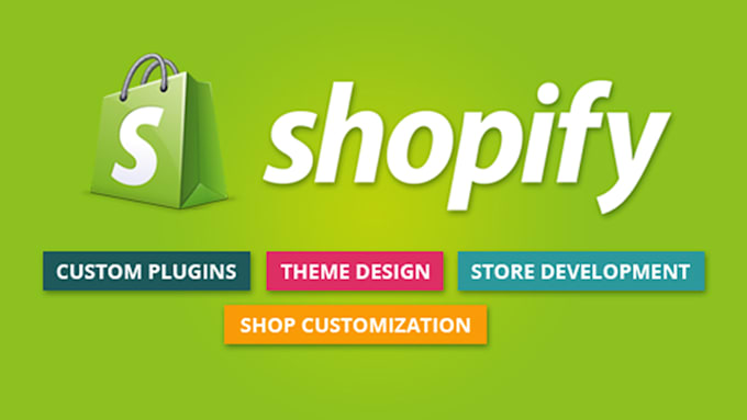 create shopify store website design