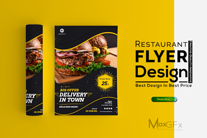 create awesome a4 flyer or poster