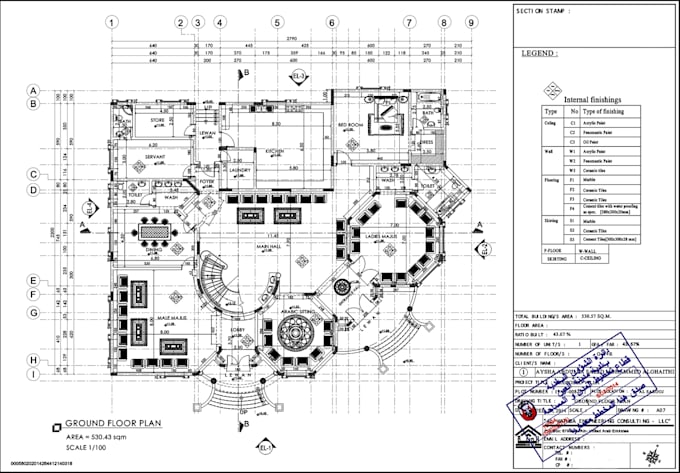 do 2d floor plan or architectural house plan in autocad