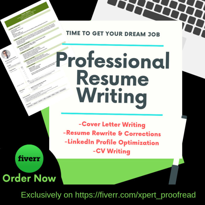 Be Your Professional Resume Writer Cover Letter Or Linkedin By