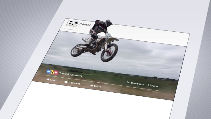 Create A 3d Facebook Post For You By Anas Yussuf