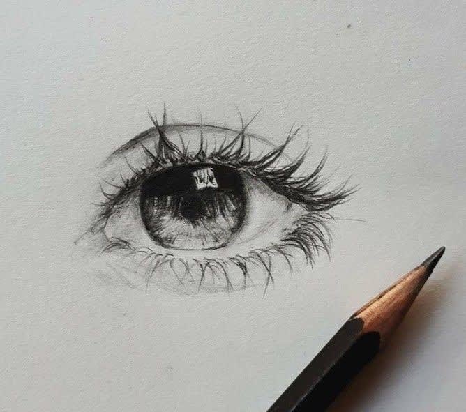 Draw a gorgeous eye sketch by Prosketchartist | Fiverr