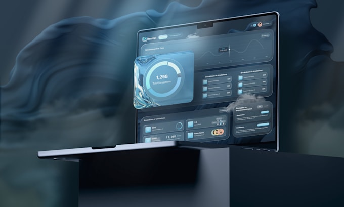 design dashboard, web app, admin panel, or software UX UI in figma