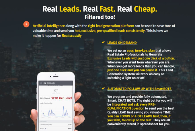 Generate Filtered Real Estate Leads For Real Cheap And Fast By Shanmuga Crown