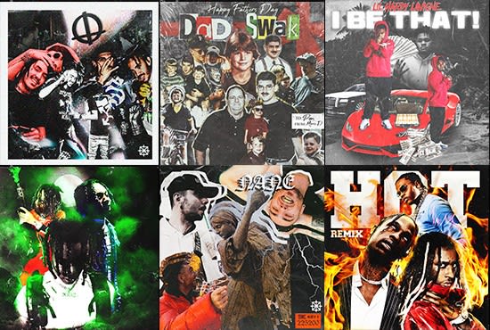 design album cover or artwork