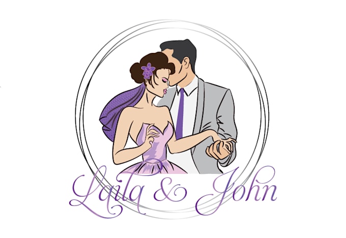 design wedding and monogram logo for you