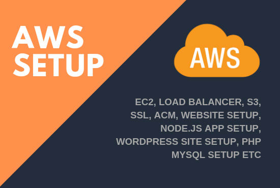 setup config aws ec2, s3, route 53, acm, ssl, load balancer