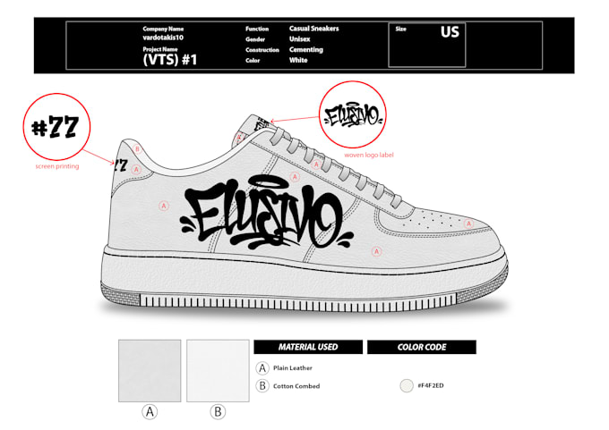 Create custom shoe designs by Finn48 Fiverr