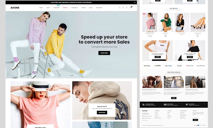 build wordpress ecommerce website, woocommerce store, online store