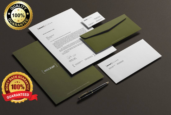 Professional stationary letterhead design within 12 hours by