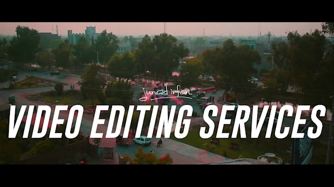 do professional video editing