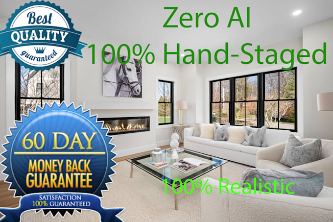 do realistic virtual staging and renovation within 12 hours