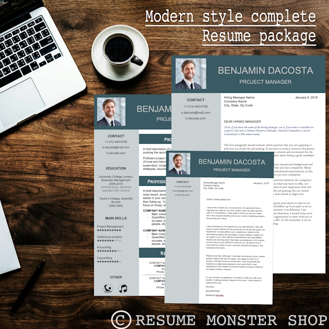 Provide Professional Resume Cv Template By Resumemonstersh