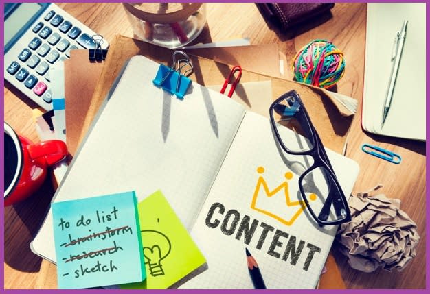 write eye catching contents for your website