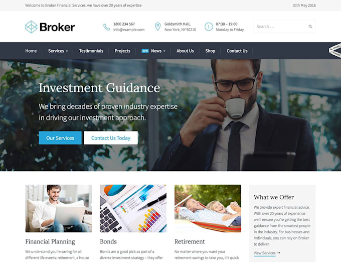 be your wordpress web developer and website designer