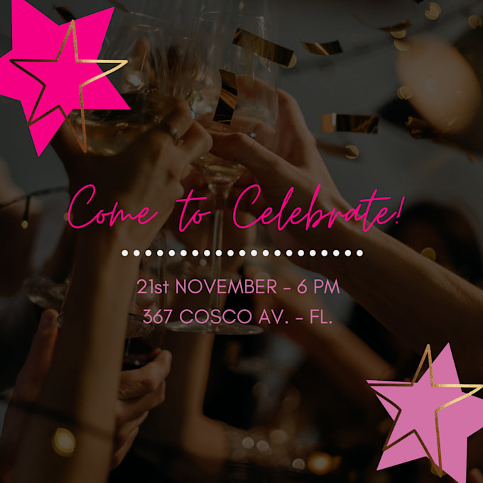 design creative digital invitations in 24 hours
