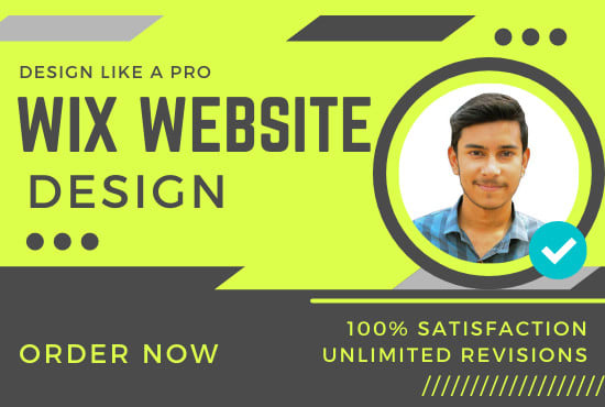 create wix website design or redesign wix or wix velo