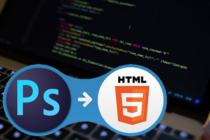 Convert psd file to html using latest techniques by Shahidimran001 | Fiverr