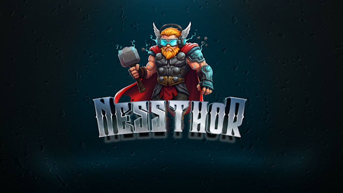 design twitch overlay and logo for streaming