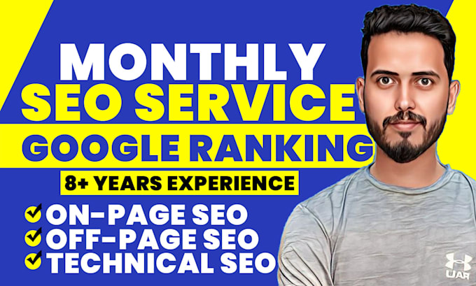 complete monthly SEO service link building high quality backlinks