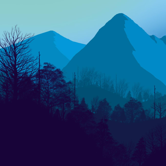 Do an epic 2d landscape in photoshop for your background by Bucsadragos ...