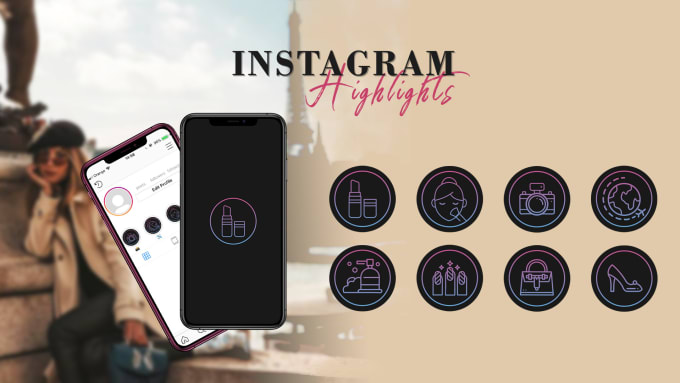 Design unique and professional instagram story highlight icon by Plvtka ...