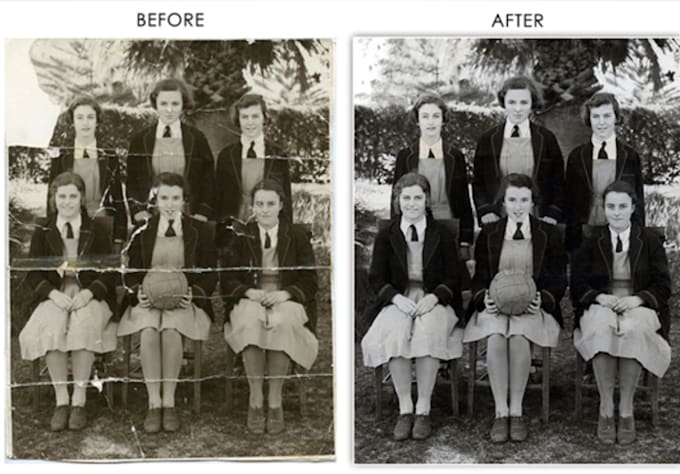 restore your old photos