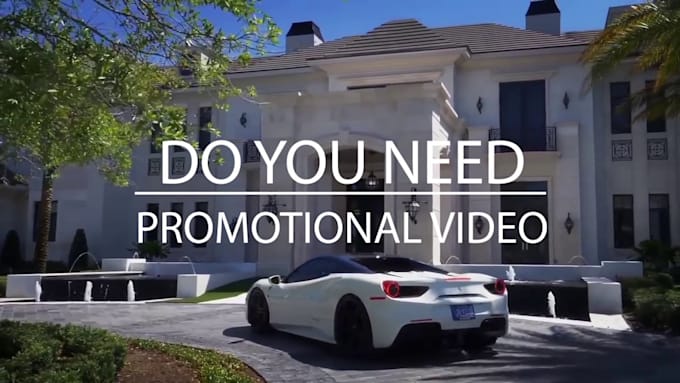 create customizable promotional video and slideshow