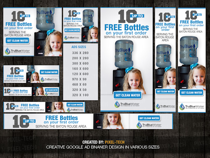 design professional google ads, web banner, web images,