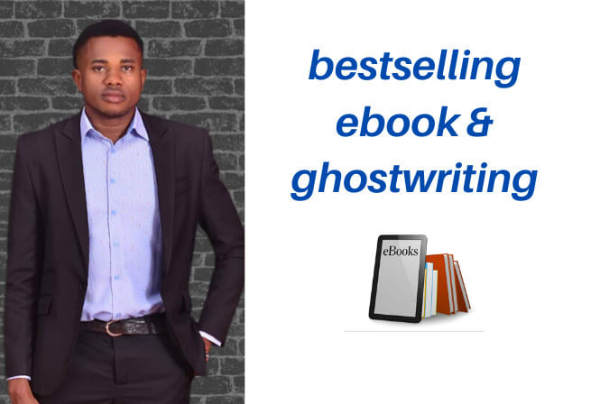 be your best book writer, ebook writer, and ghostwriter