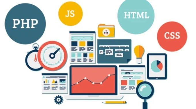 Write html css javascript jquery php bootstrap code for you by