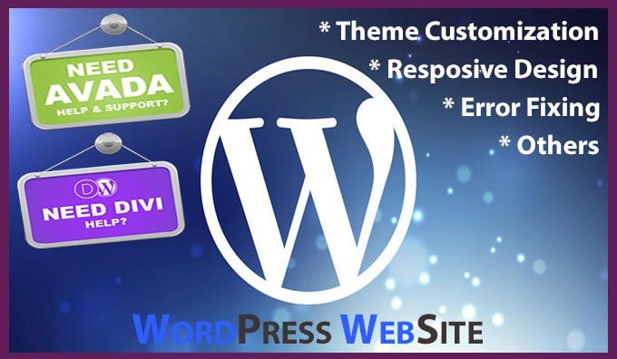 set up and customize your  modern wordpress website