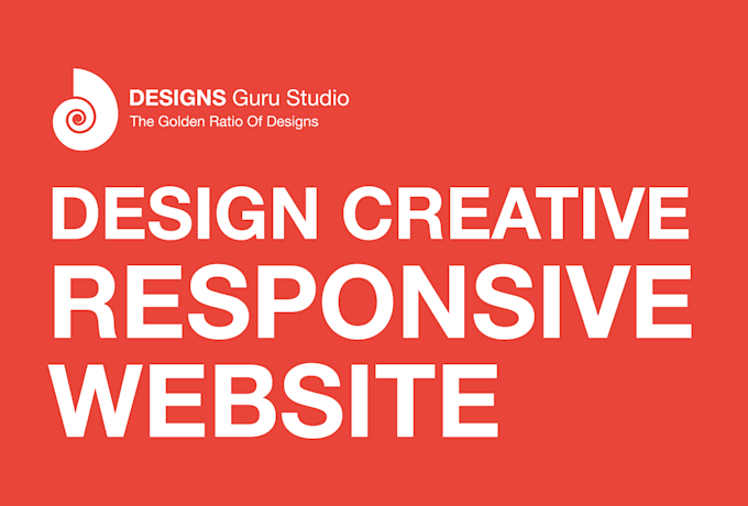 design modern creative responsive website