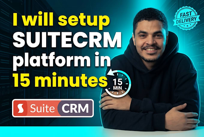 setup suitecrm platform in 15 minutes