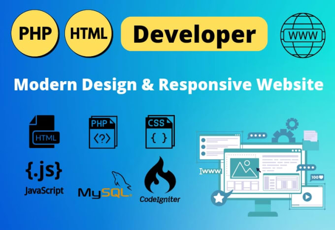 Develop your custom web app using php codeigniter and mysql database by ...