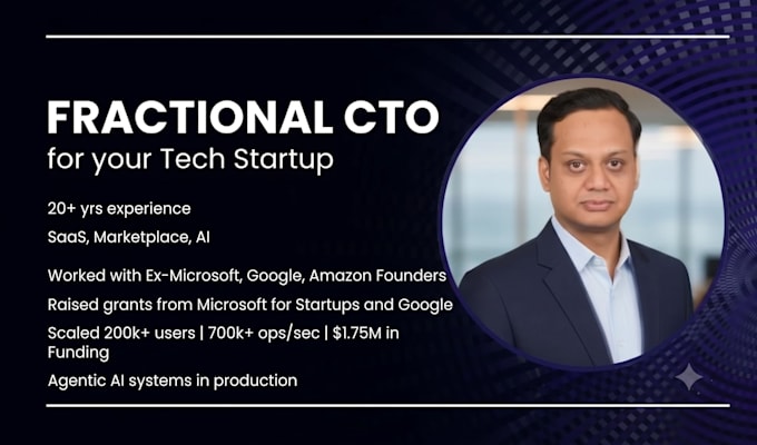 be virtual fractional cto for your saas or ai startup