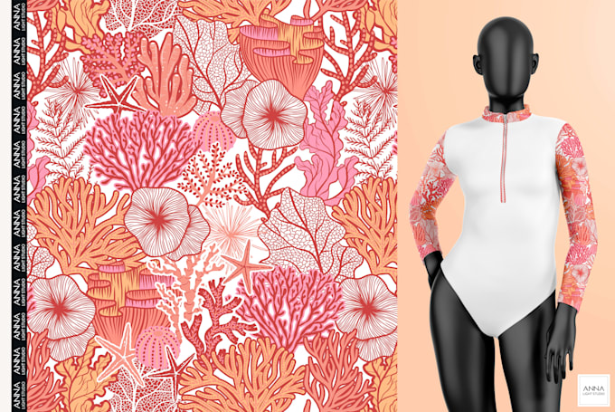 design hand drawn vector seamless patterns