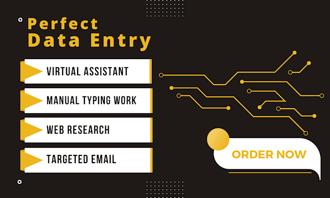 do data entry, web research, data collection, and typing job