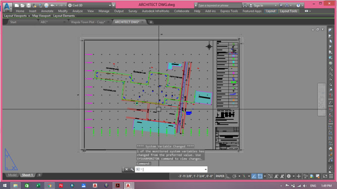 Road Profile Cross Section Autocad Civil 3d Autocad Arcgis By