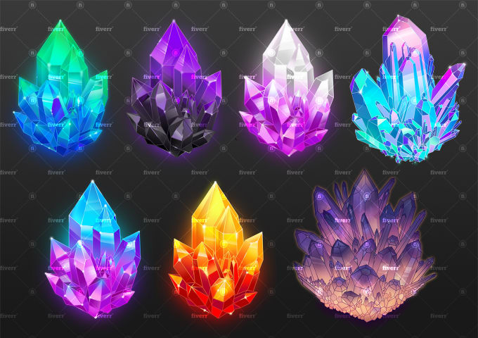 How to Draw Crystals 