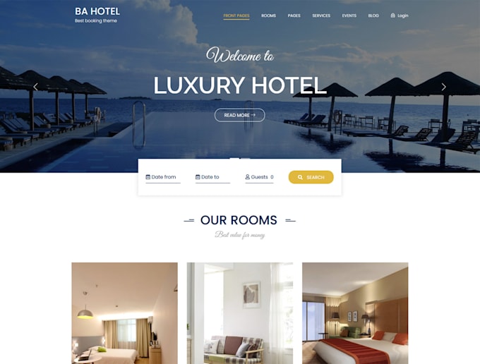 make hotel booking  travel booking website
