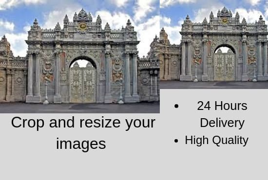 crop and resize images