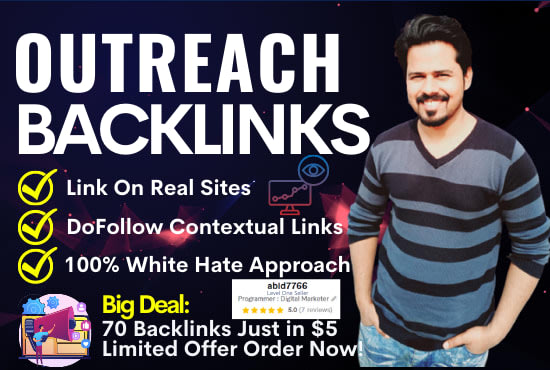 build SEO contextual high athourity do follow backlinks for google top ranking