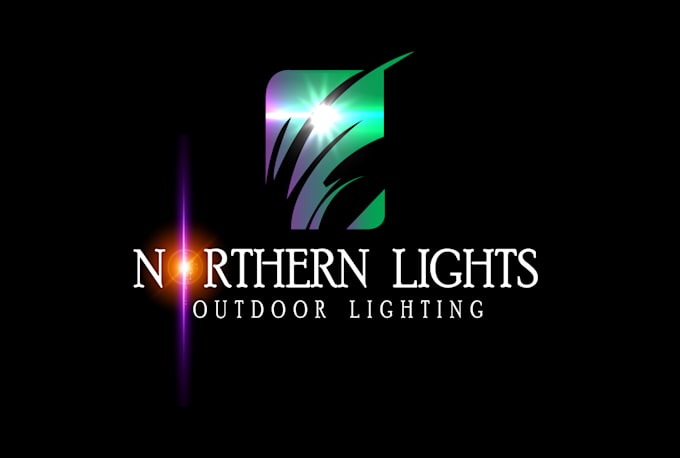 do geometric and watermark outdoor logo design