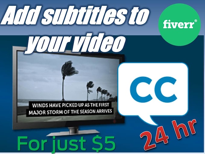 burn your subtitles into your video