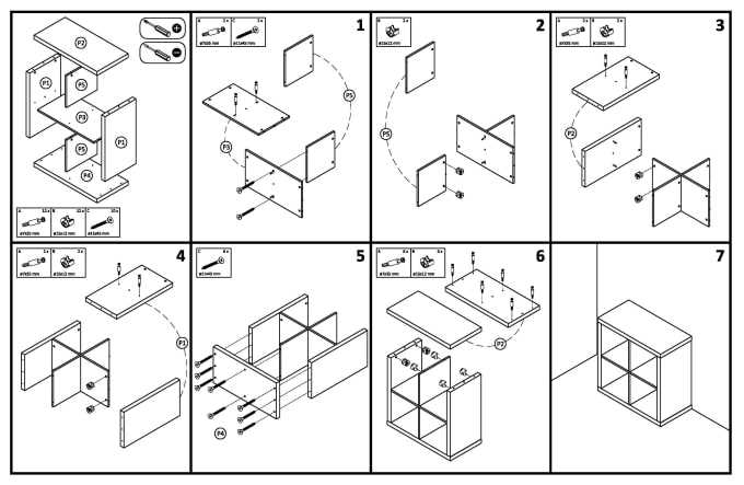 Design For Furniture Assembly Instructions 